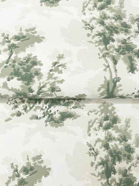 Sainsbury Sage Forest Wallpaper - York Wallcoverings - 4173-82104 - York Wallcoverings Wallpaper