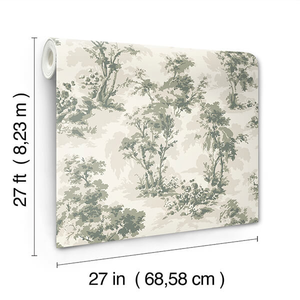 sainsbury-sage-forest-wallpaper-york-wallcoverings-4173-82104 - York Wallcoverings Wallpaper