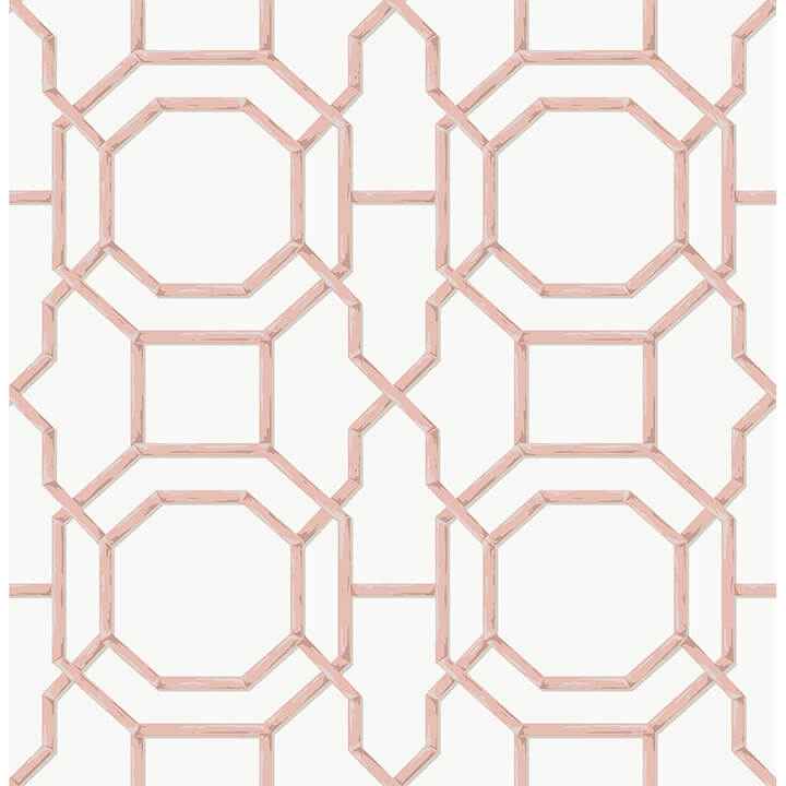 Sanya Coral Peel & Stick Wallpaper - York Wallcoverings - NUS6503
