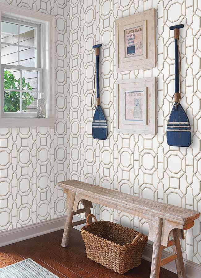 Sanya Sand Peel & Stick Wallpaper - York Wallcoverings - NUS6504 - York Wallcoverings Wallpaper