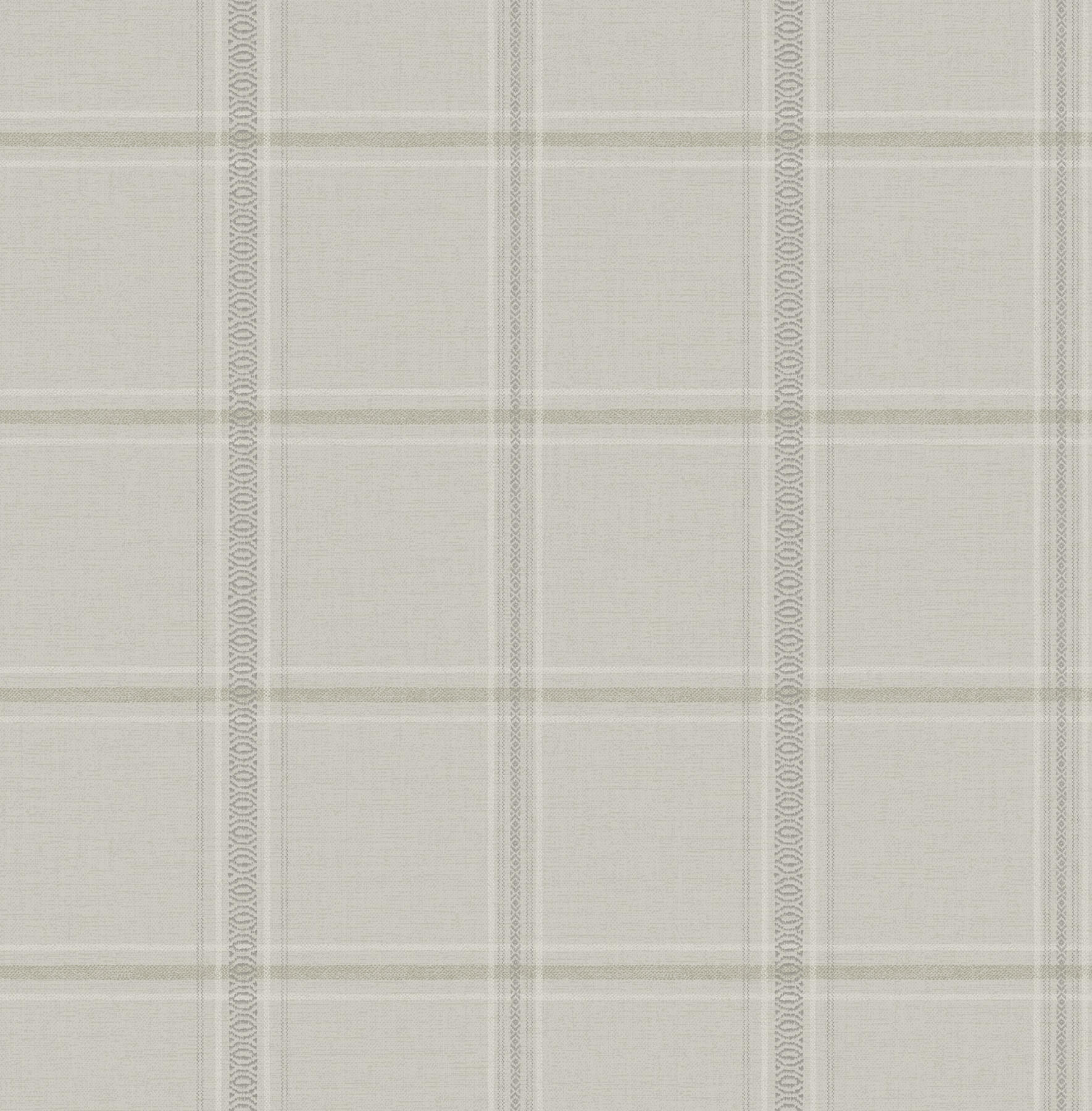auberge-taupe-plaid-wallpaper-york-wallcoverings-4169-27608 - York Wallcoverings Wallpaper