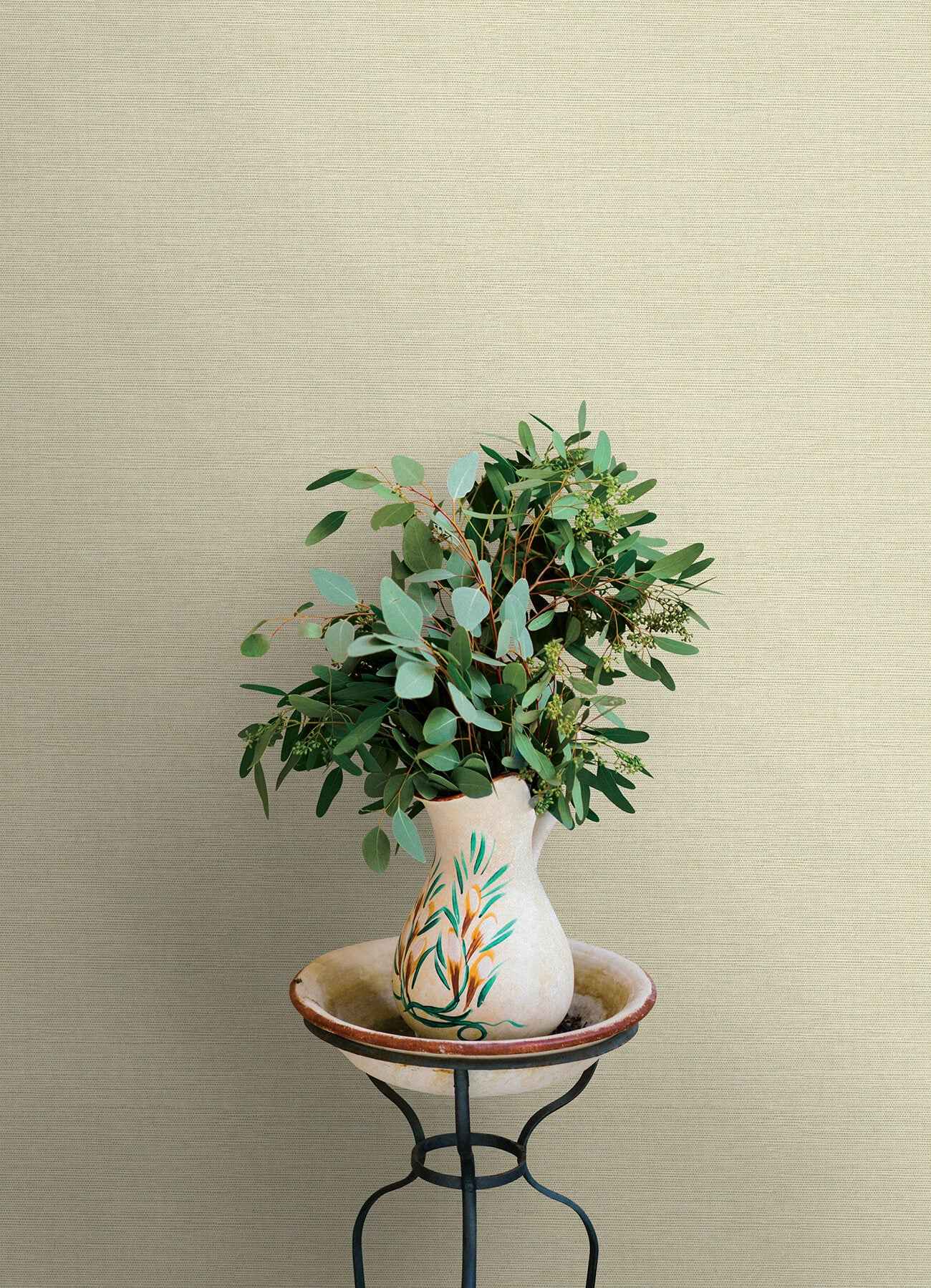 Agave Neutral Faux Grasscloth Wallpaper - York Wallcoverings - 4169-27611 - York Wallcoverings Wallpaper