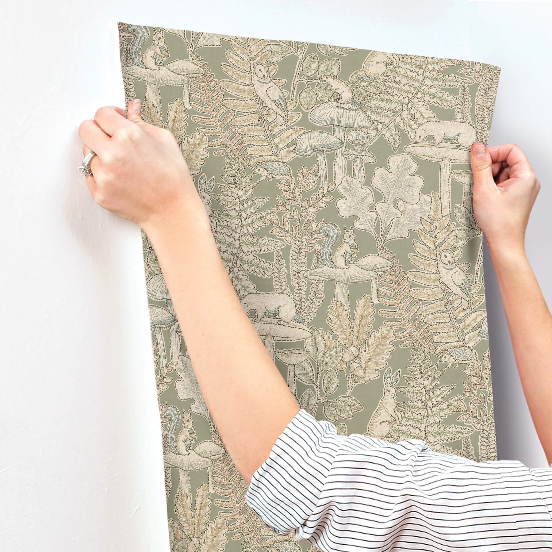 holt-sage-woodland-wallpaper-york-wallcoverings-4169-83100 - York Wallcoverings Wallpaper