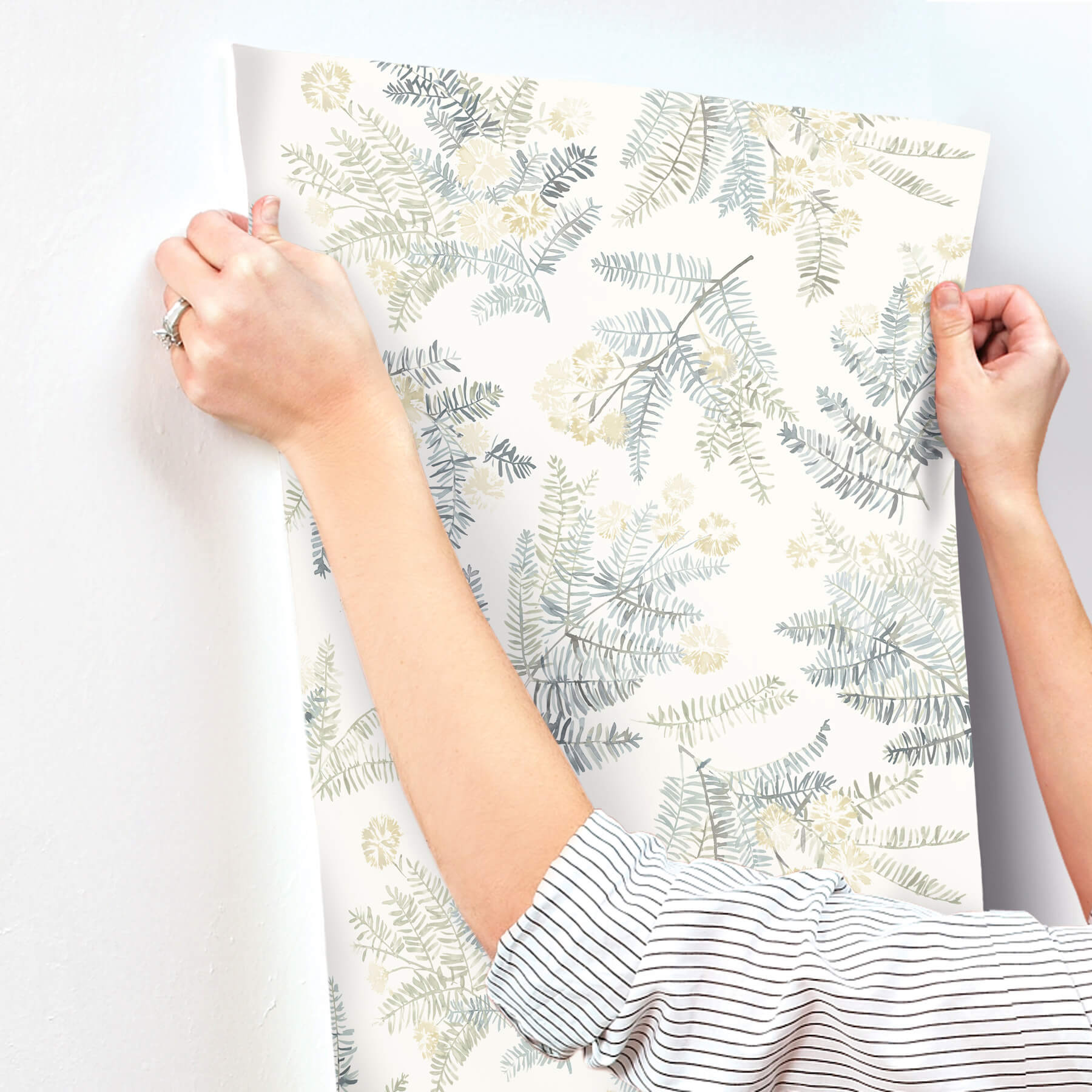 frith-sea-green-botanical-wallpaper-york-wallcoverings-4169-83106 - York Wallcoverings Wallpaper