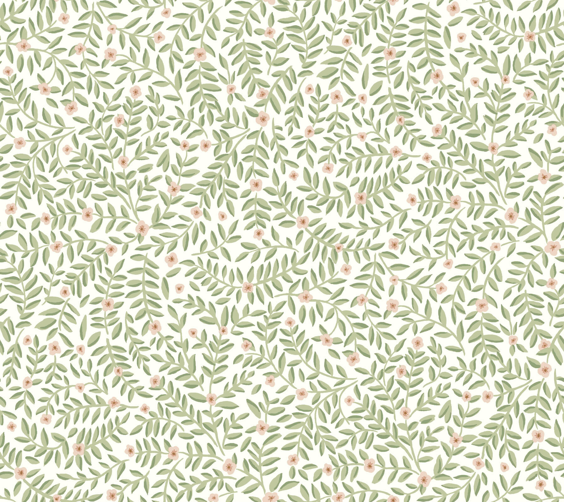 elodie-cream-petite-floral-premium-peel-stick-wallpaper-york-wallcoverings-psw1673rl - York Wallcoverings Wallpaper