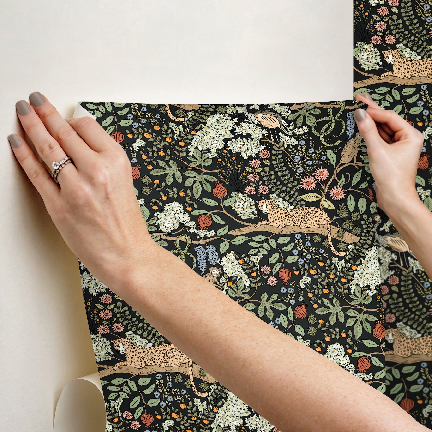 safari-black-jungle-toile-premium-peel-stick-wallpaper-york-wallcoverings-psw1680rl