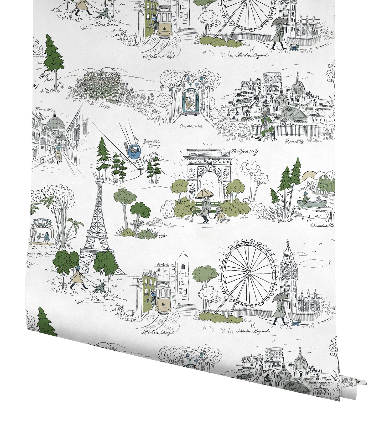 travel-sketches-blue-globetrotter-premium-peel-stick-wallpaper-york-wallcoverings-psw1682rl