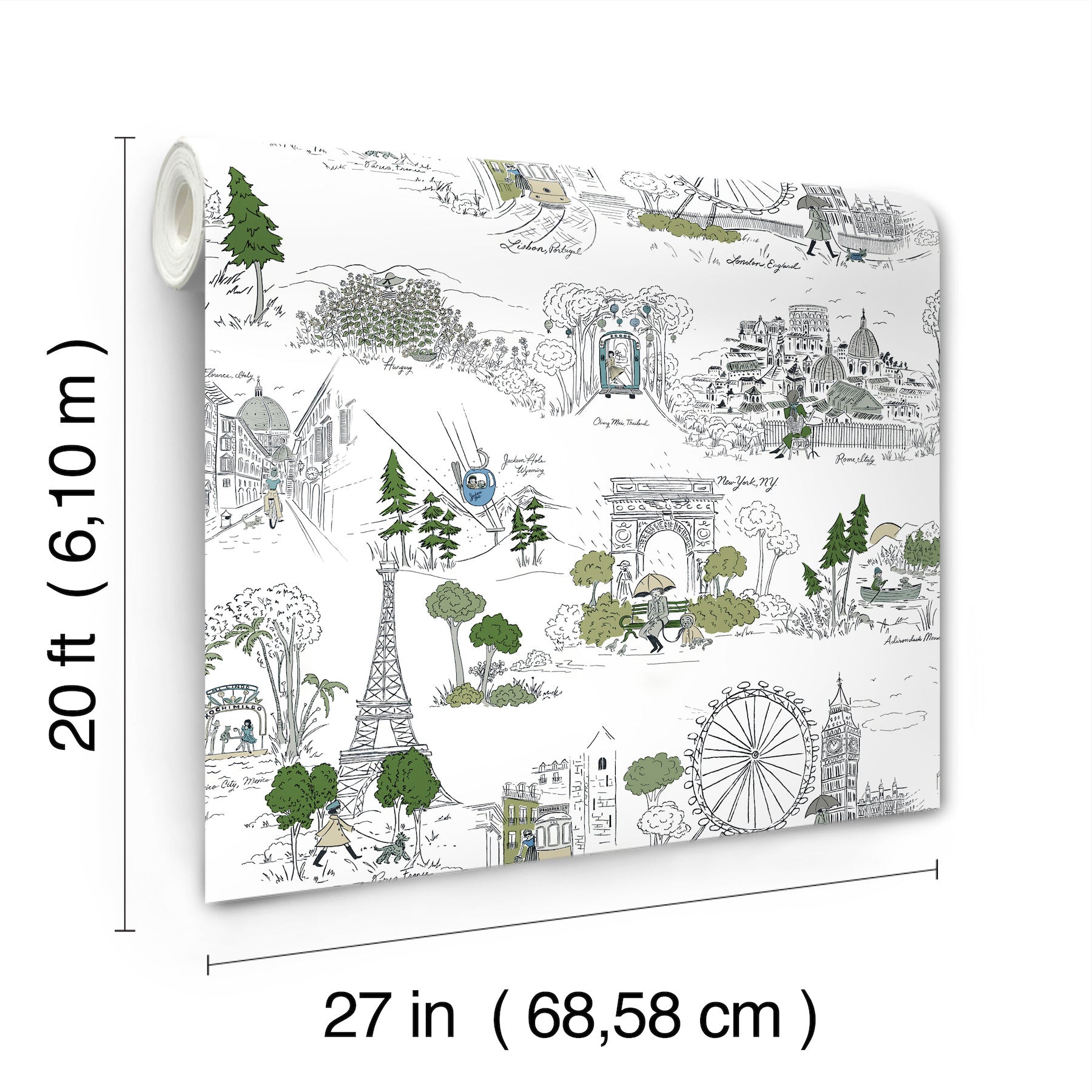 travel-sketches-blue-globetrotter-premium-peel-stick-wallpaper-york-wallcoverings-psw1682rl