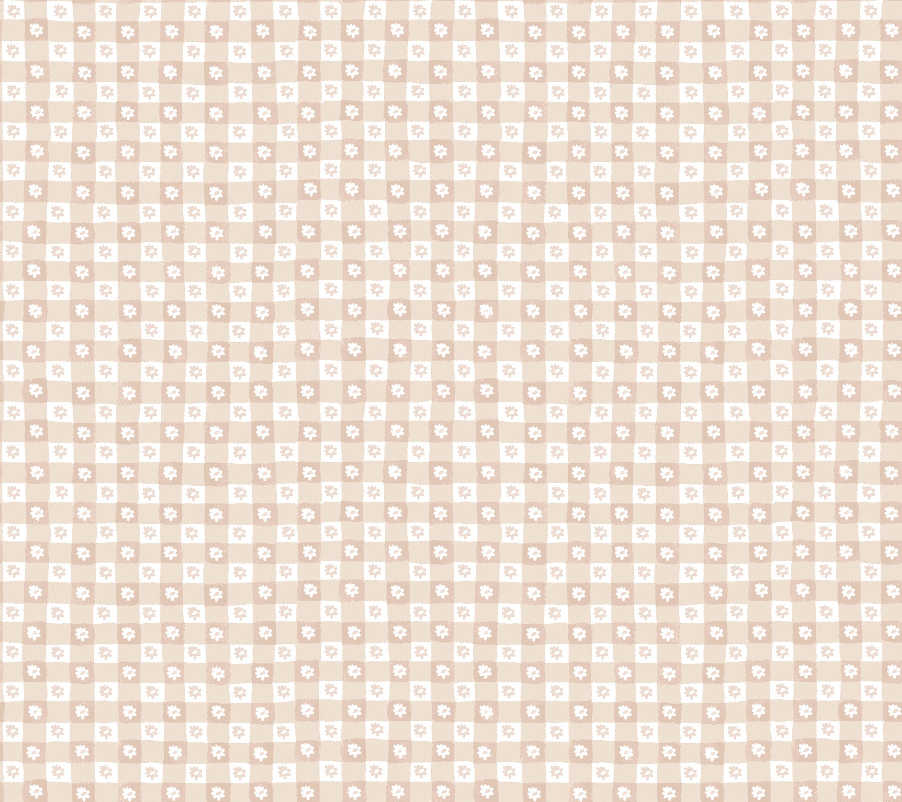 daisy-gingham-blush-floral-check-premium-peel-stick-wallpaper-york-wallcoverings-psw1690rl