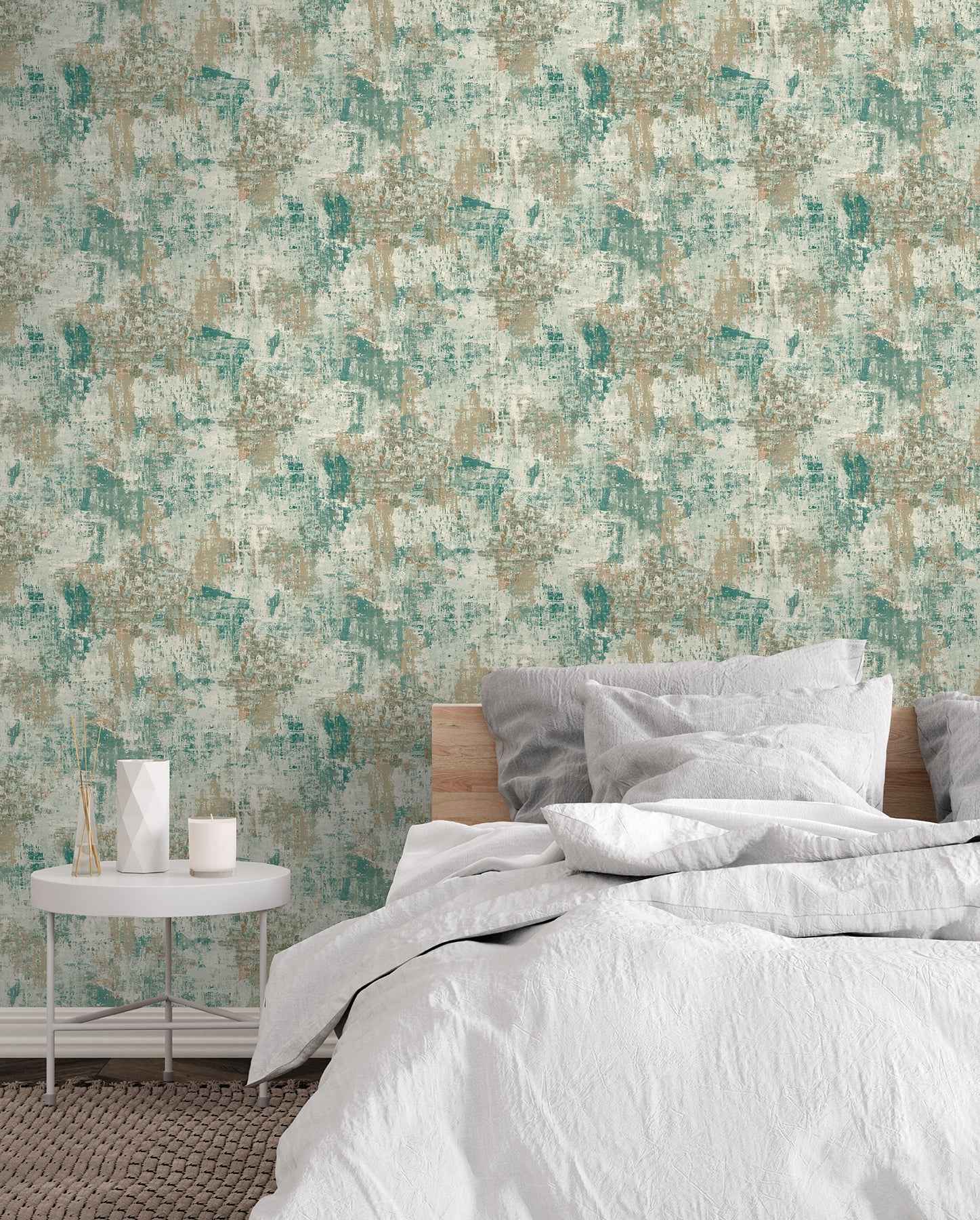 Sergio Green Abstract Texture Wallpaper - York Wallcoverings - AH100193AH - York Wallcoverings Wallpaper