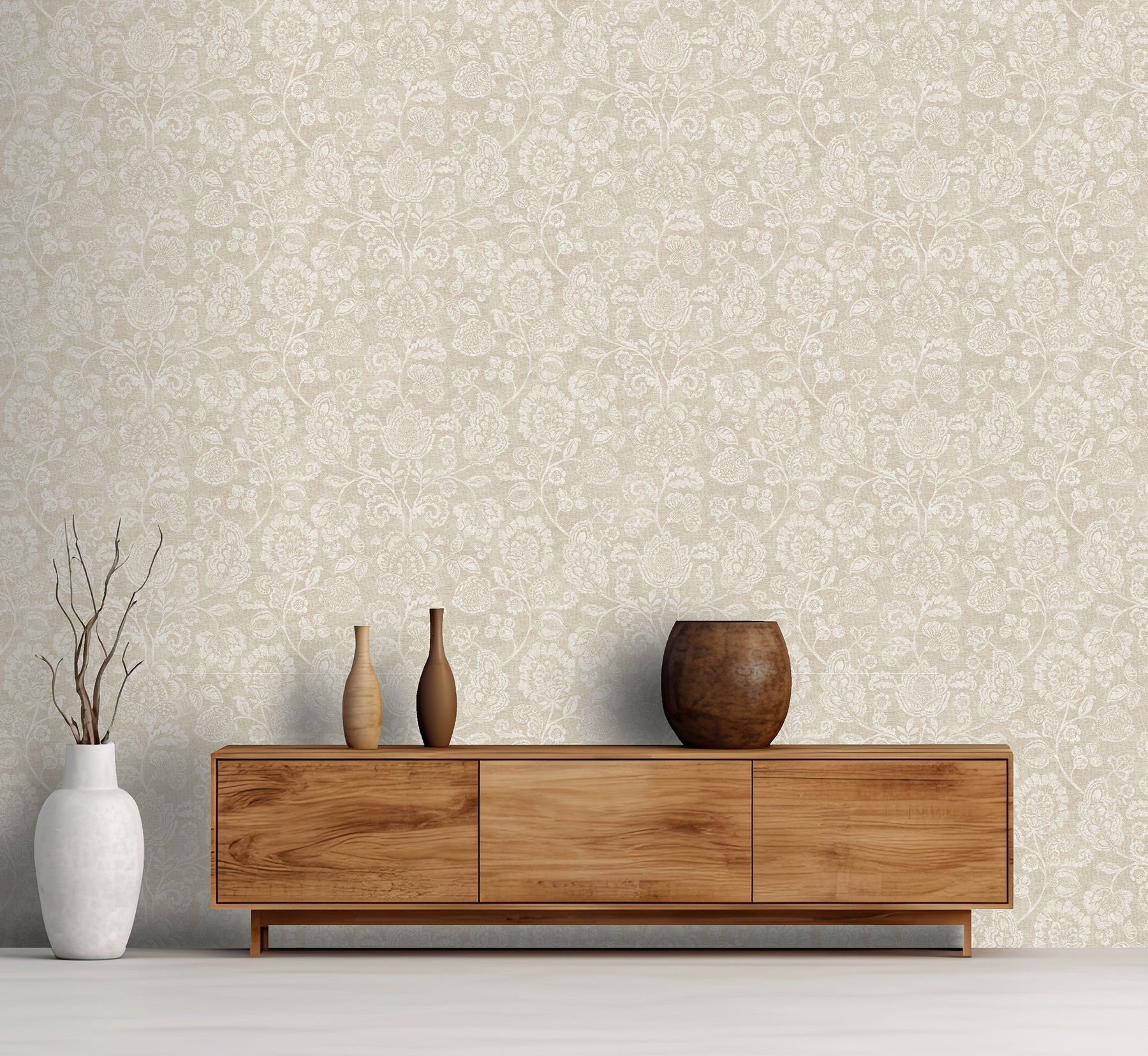 verity-neutral-jacobean-trail-wallpaper-york-wallcoverings-ah100194ah - York Wallcoverings Papel pintado