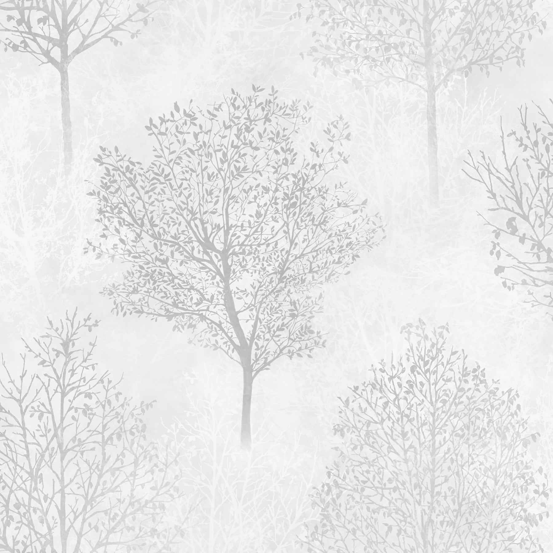 Agatha Black Trees Wallpaper - York Wallcoverings - AH256701