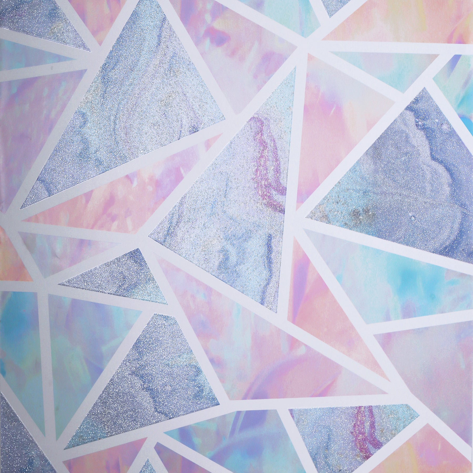 lizzie-pastel-triangles-wallpaper-york-wallcoverings-ah296002 - York Wallcoverings Wallpaper
