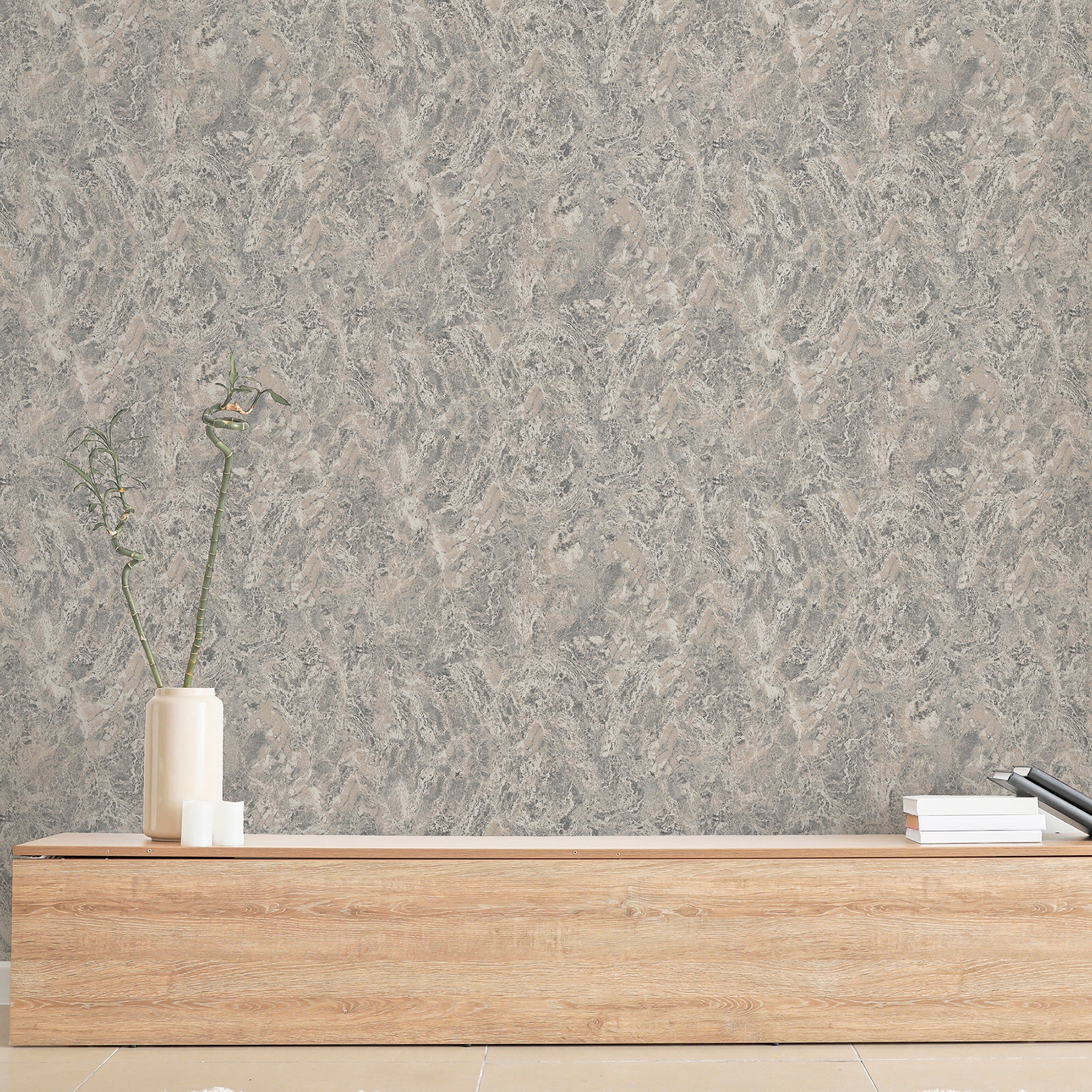 evonne-charcoal-marble-patina-wallpaper-york-wallcoverings-ah296706 - York Wallcoverings Papel pintado