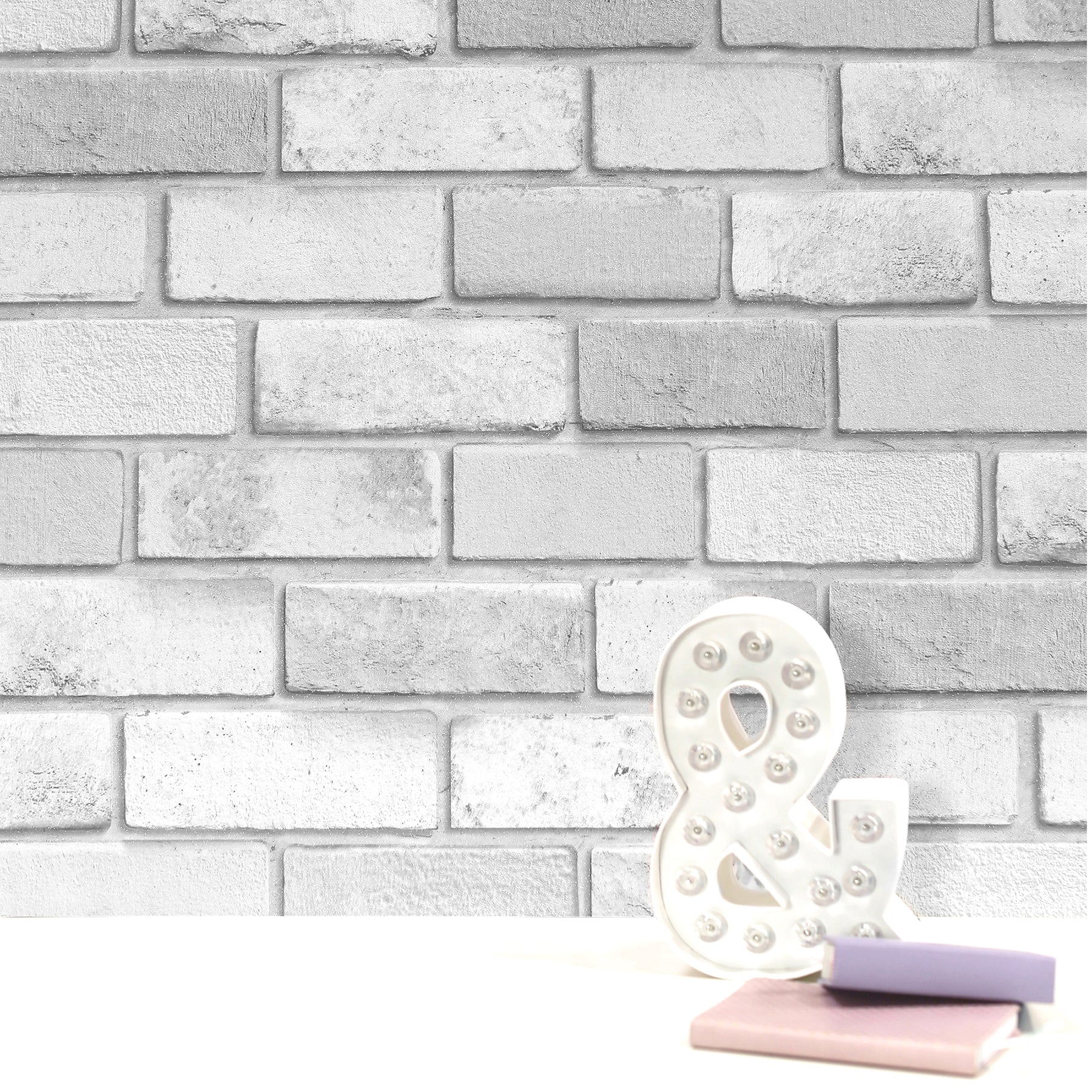 truman-dove-brick-wallpaper-york-wallcoverings-ah669401 - York Wallcoverings Papel pintado