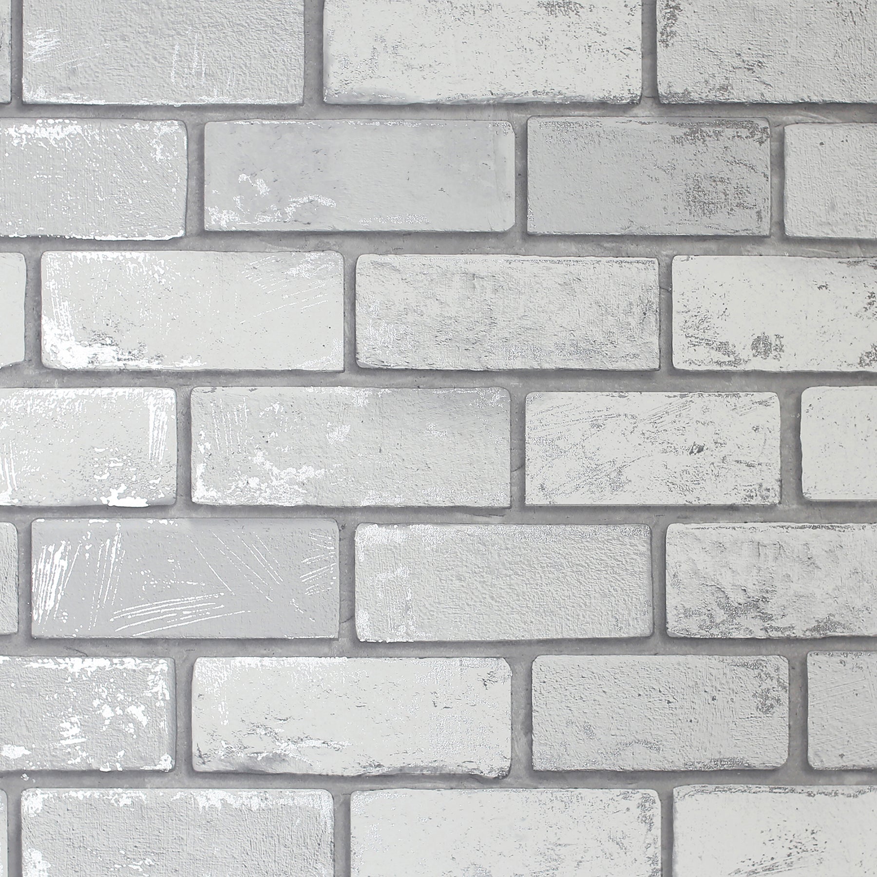 myron-dove-metallic-brick-wallpaper-york-wallcoverings-ah692201 - York Wallcoverings Wallpaper