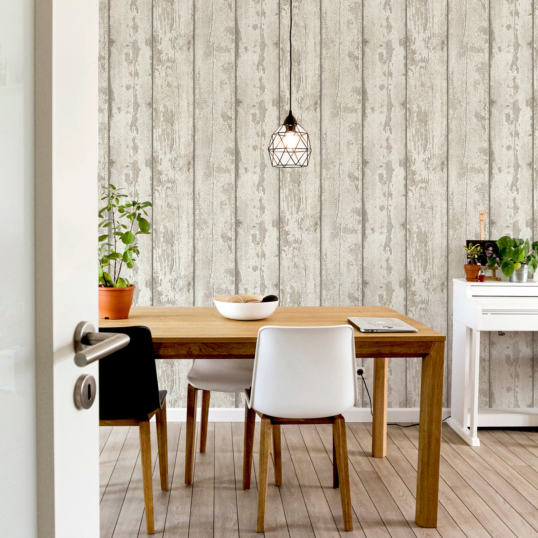 ambrose-cream-wood-plank-wallpaper-york-wallcoverings-ah694700 - York Wallcoverings Wallpaper