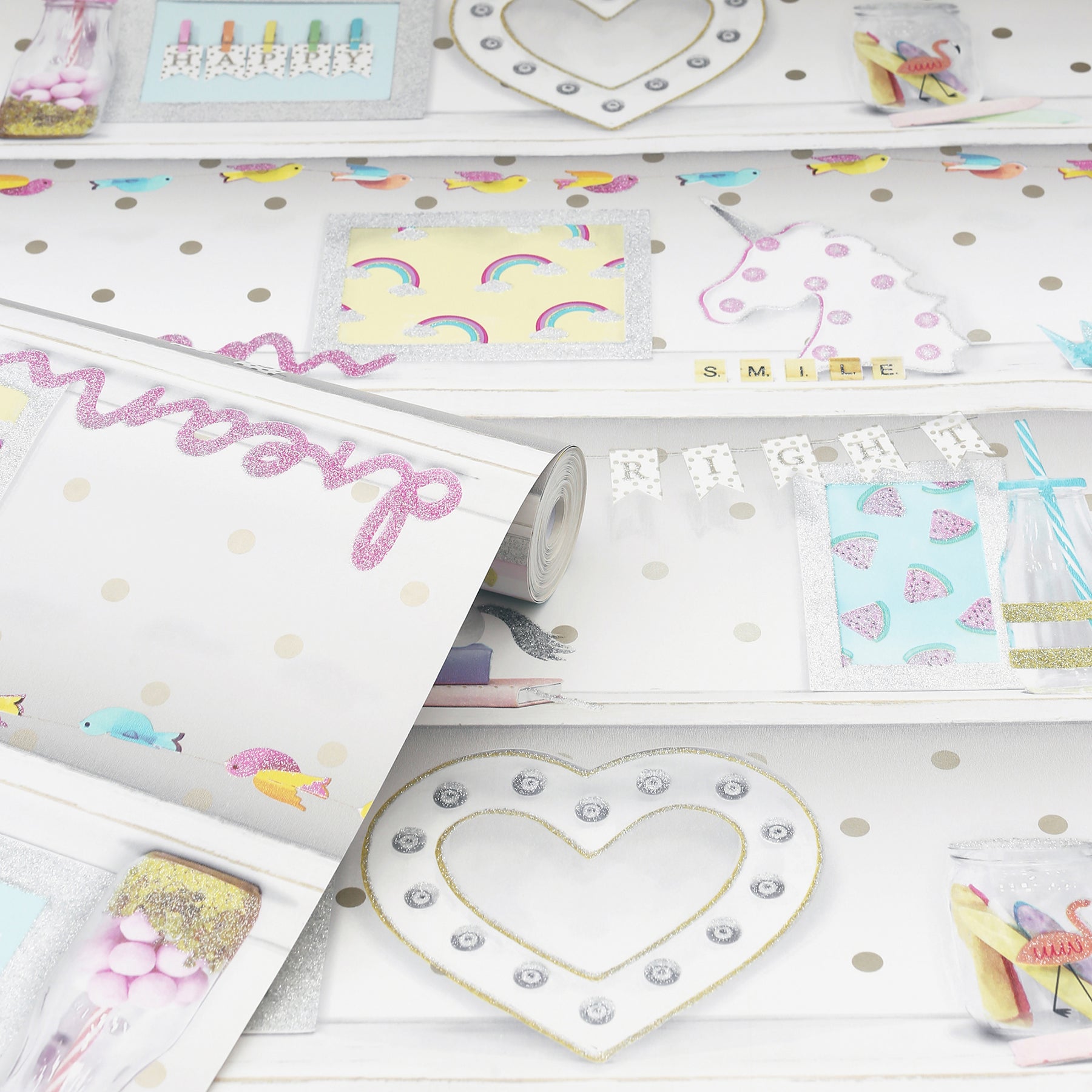 bonnie-multicolor-memento-wallpaper-york-wallcoverings-ah696004 - York Wallcoverings Wallpaper