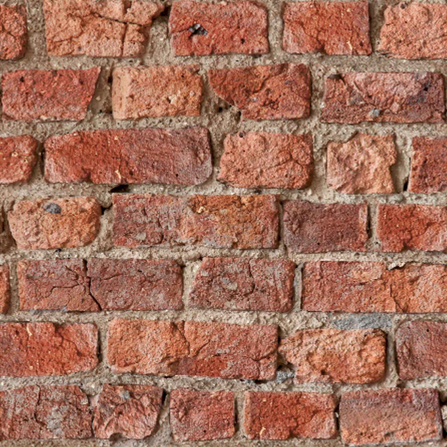 Clifford Red Urban Brick Wallpaper - York Wallcoverings - AH696600 - York Wallcoverings Wallpaper