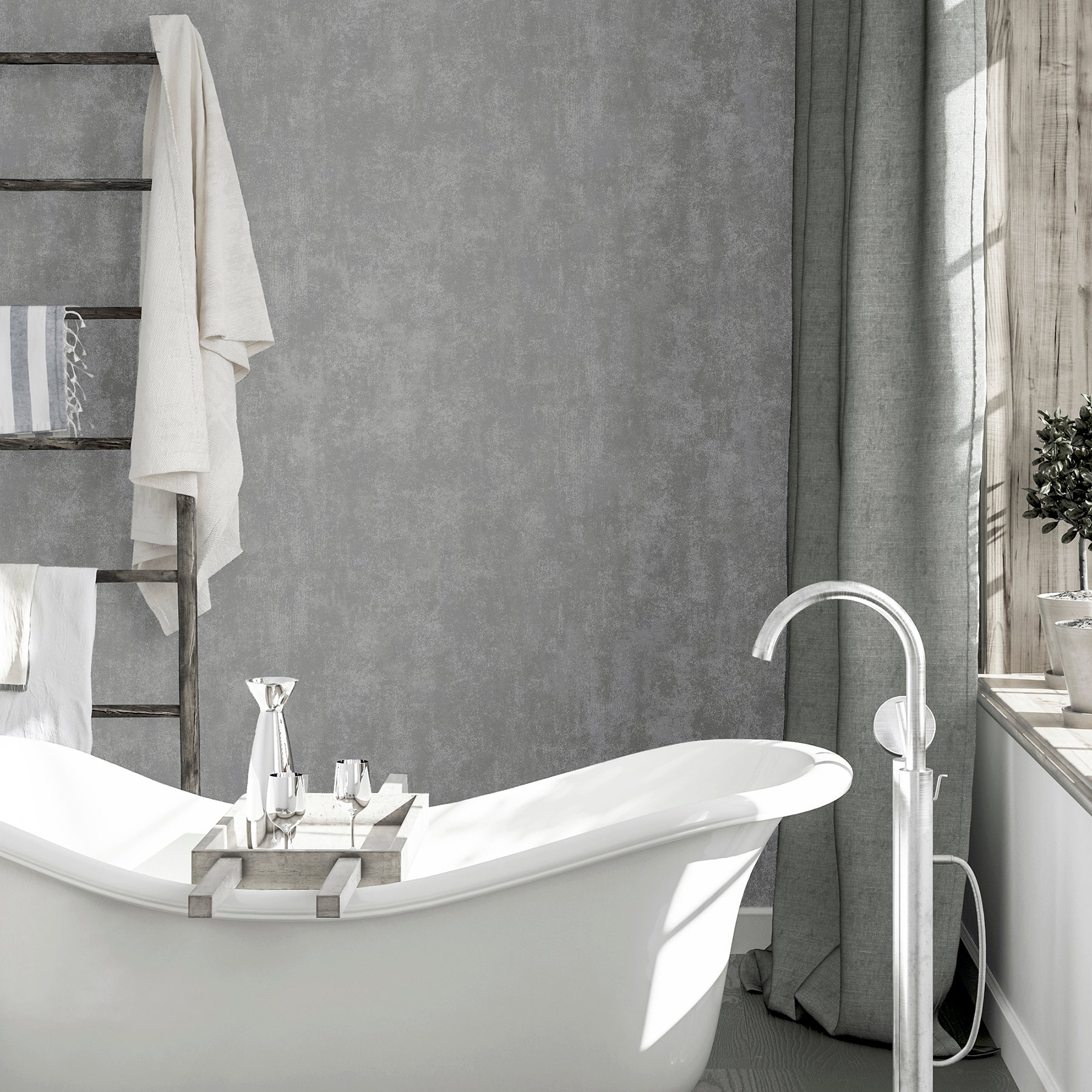 lloyd-pewter-stone-texture-wallpaper-york-wallcoverings-ah902109 - York Wallcoverings Papel pintado