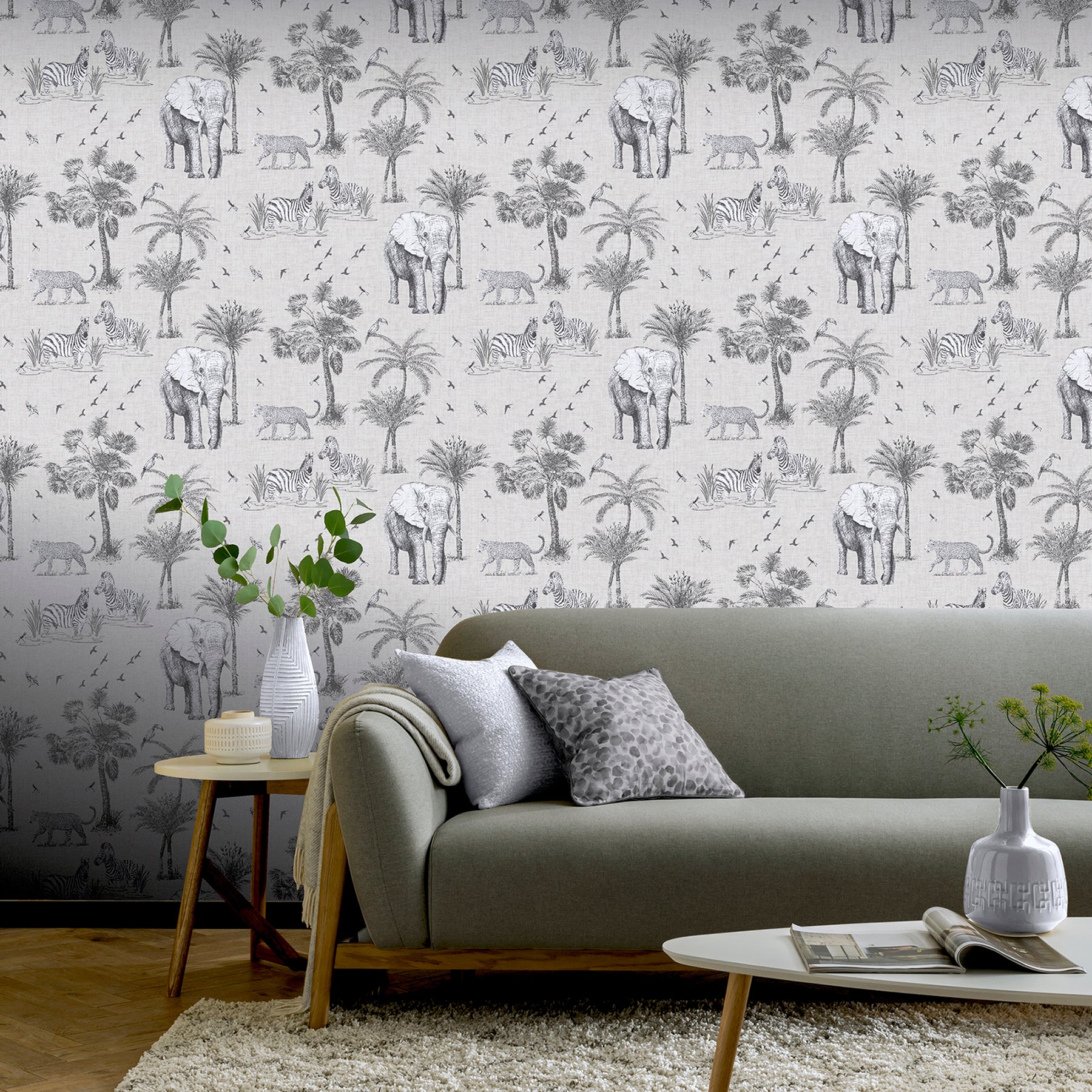 lionel-grey-safari-lagoon-wallpaper-york-wallcoverings-ah908902 - York Wallcoverings Wallpaper