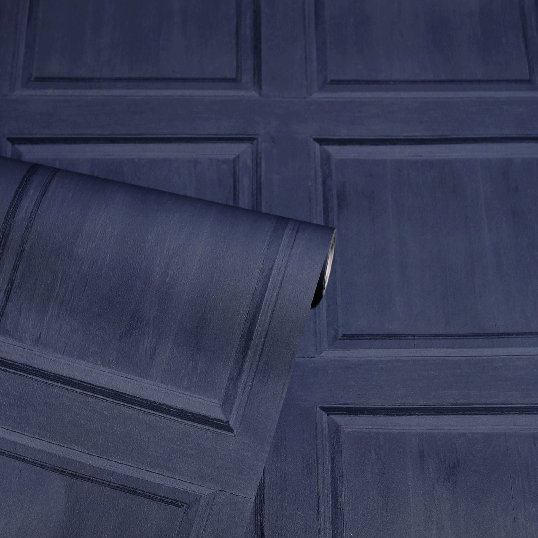 bellamy-navy-wooden-panel-wallpaper-york-wallcoverings-ah909601 - York Wallcoverings Wallpaper
