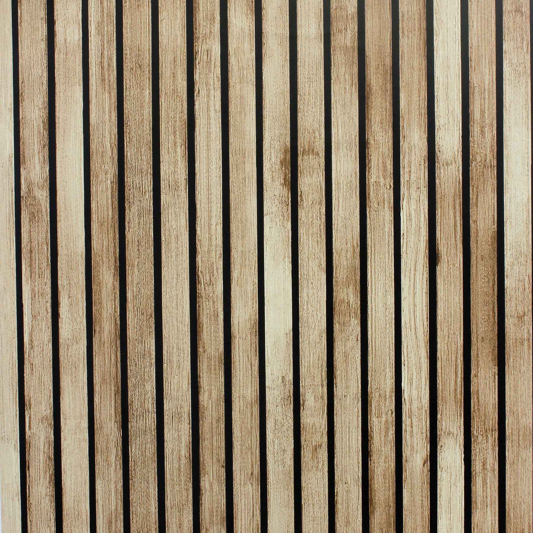 Herman Light Brown Wood Wallpaper - York Wallcoverings - AH923800