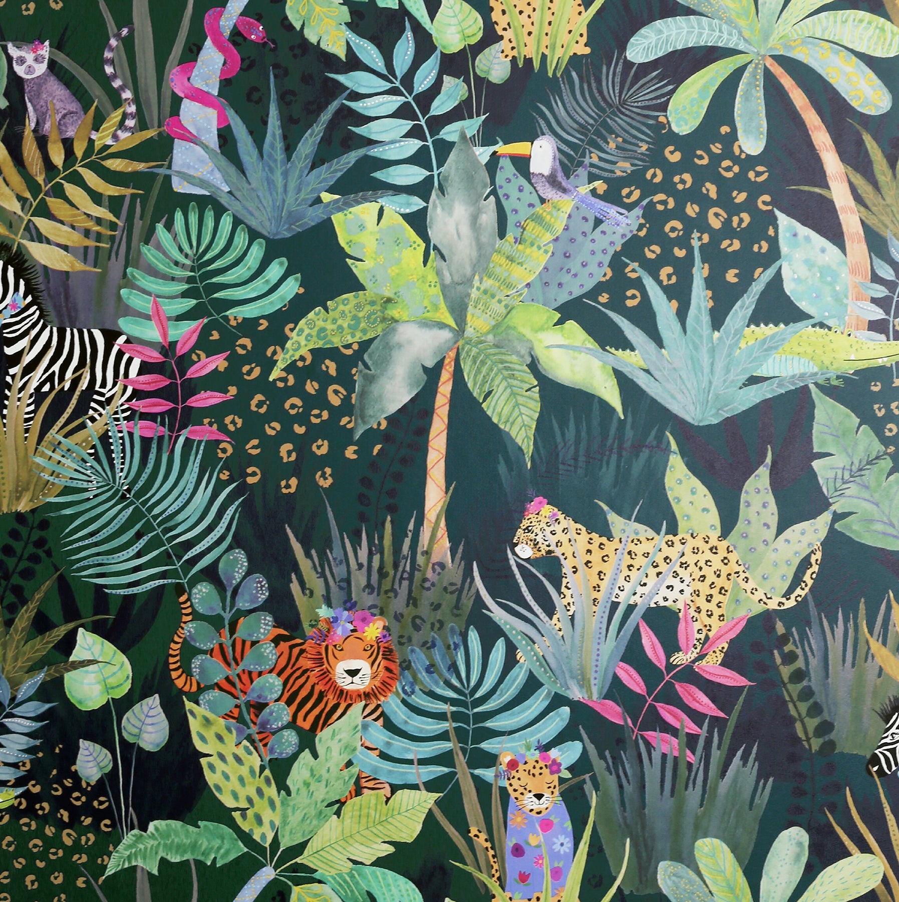 fonda-dark-green-jungle-party-wallpaper-york-wallcoverings-ah925308