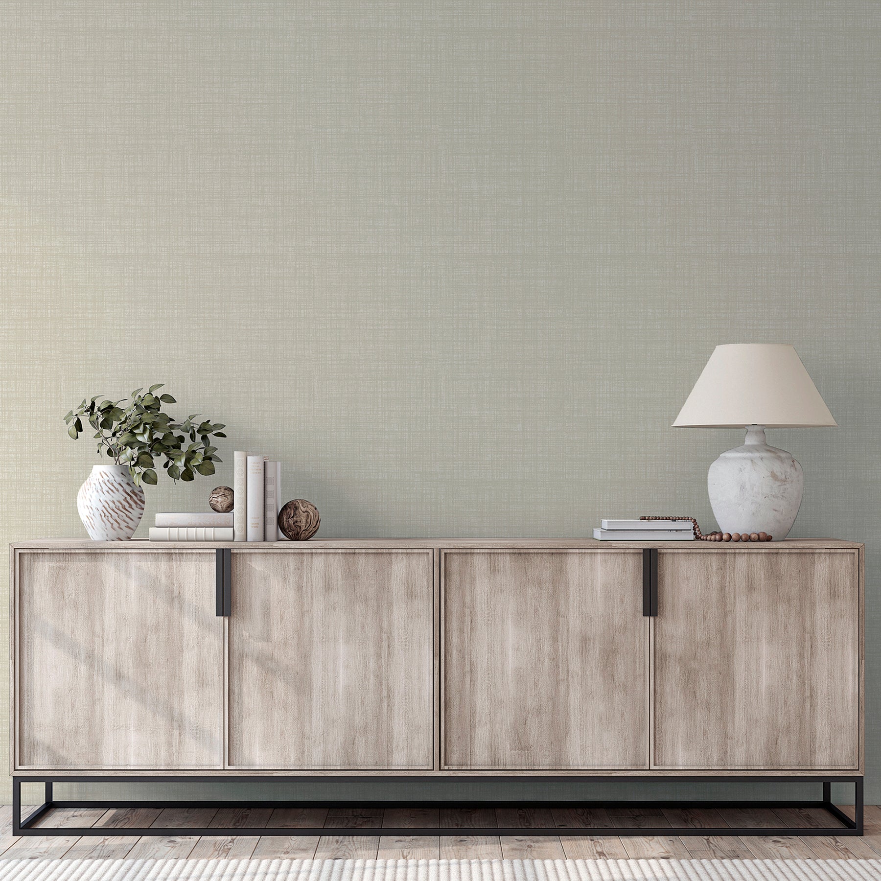 rafe-neutral-woven-texture-wallpaper-york-wallcoverings-ah946003 - York Wallcoverings Papel pintado