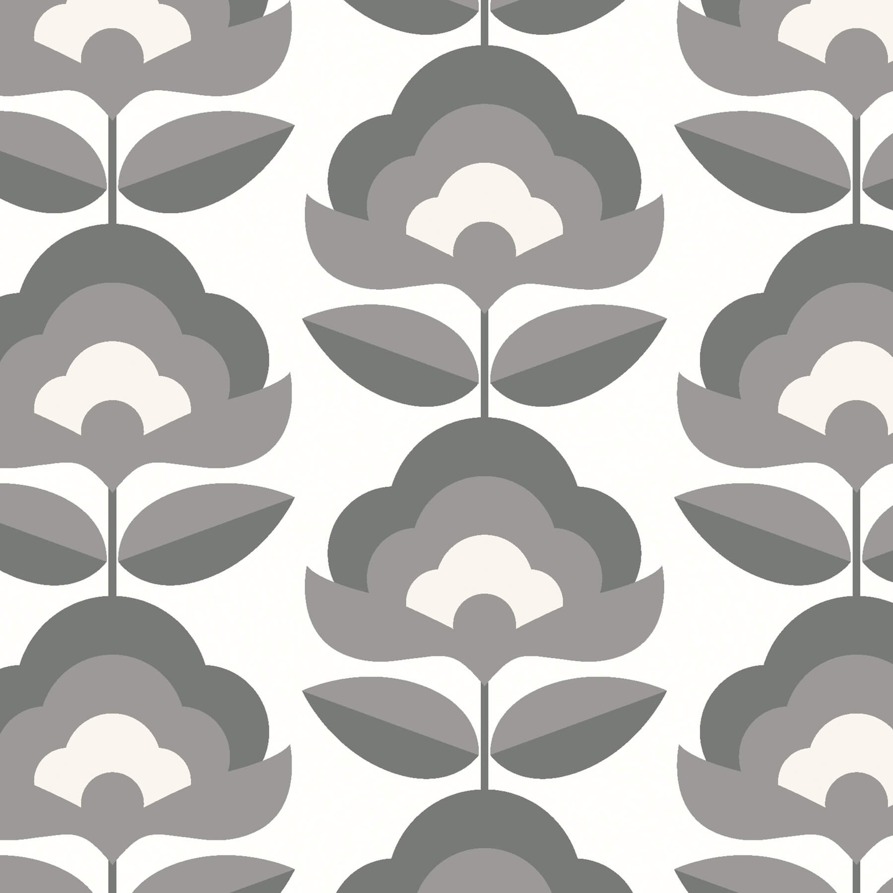 retro-flower-chalkboard-peel-and-stick-wallpaper-york-wallcoverings-hwa1173pu - York Wallcoverings Wallpaper
