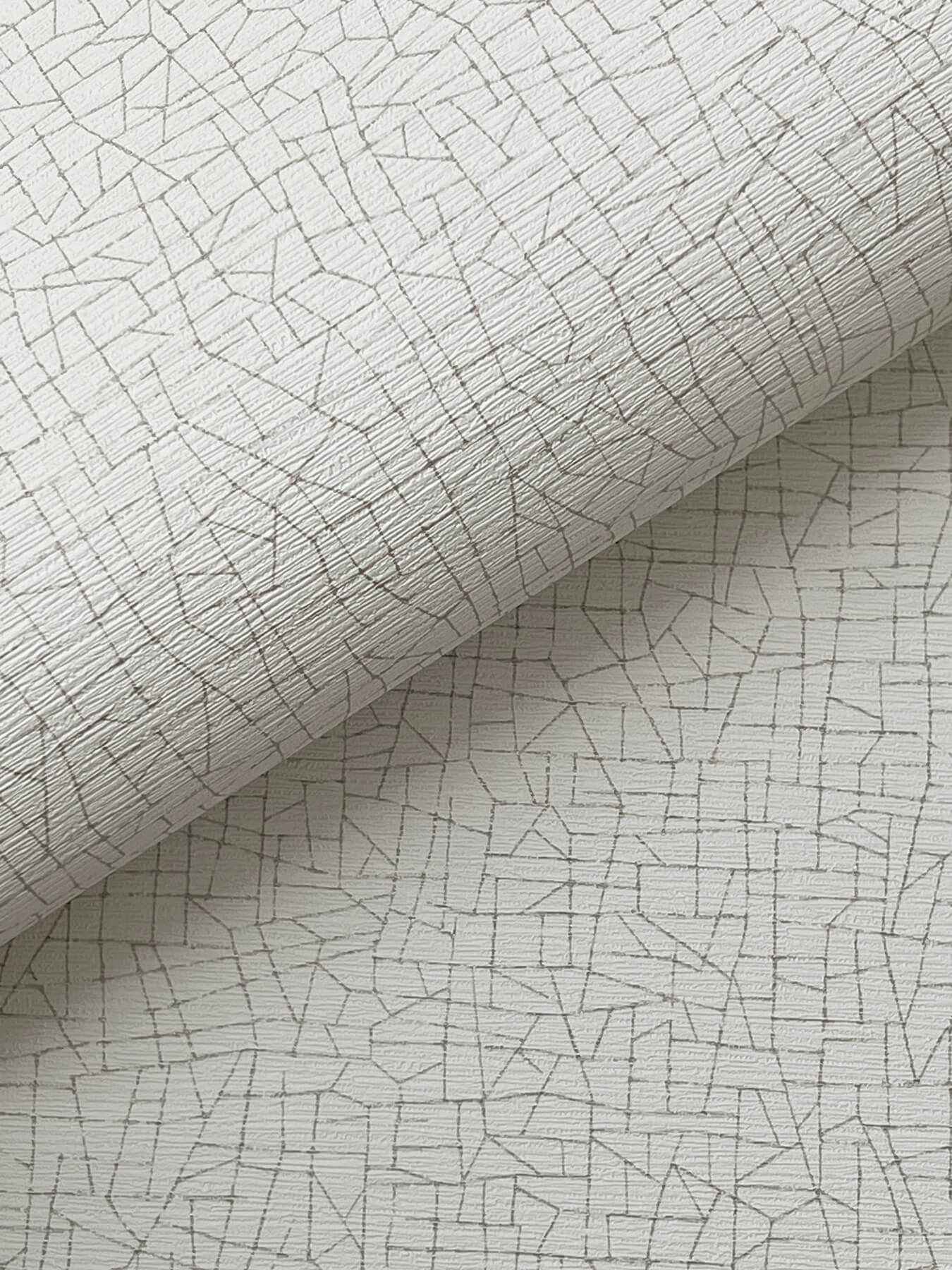 Cary White Petite Maze Wallpaper - York Wallcoverings - 4207-5410 - York Wallcoverings Wallpaper