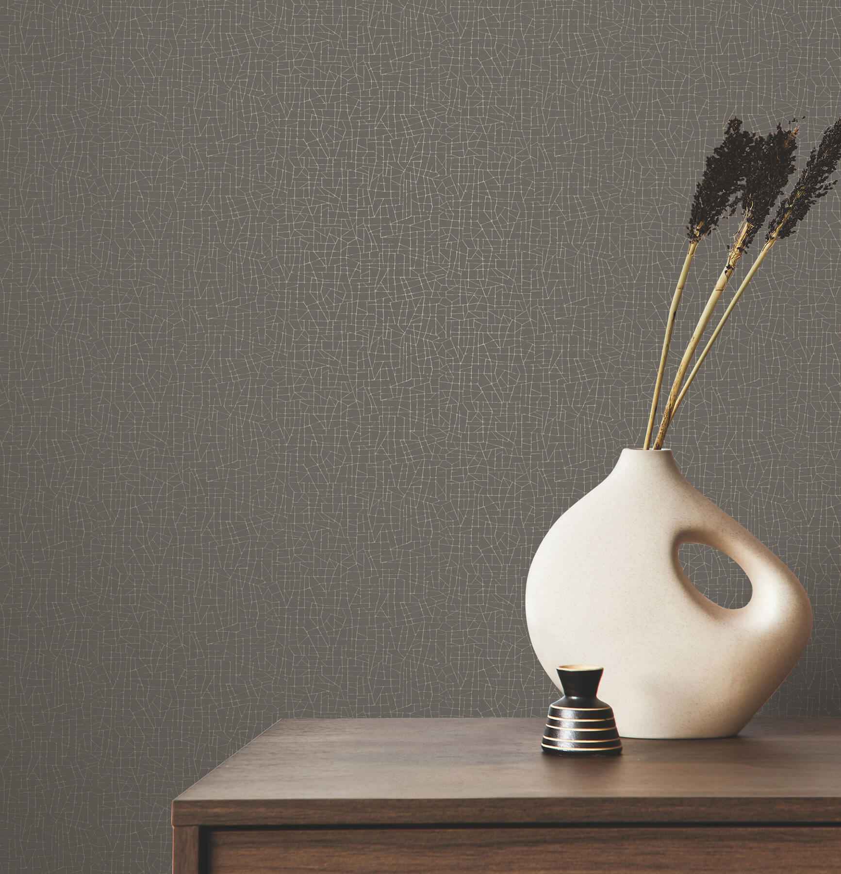 Cary Stone Petite Maze Wallpaper - York Wallcoverings - 4207-5413 - York Wallcoverings Wallpaper