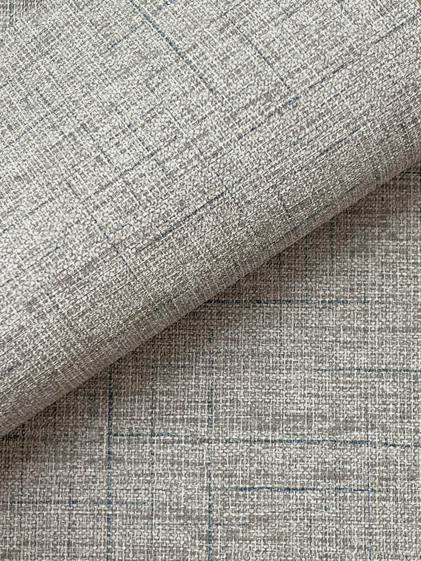 leon-olive-faux-fabric-wallpaper-york-wallcoverings-4207-5414 - York Wallcoverings Papel pintado