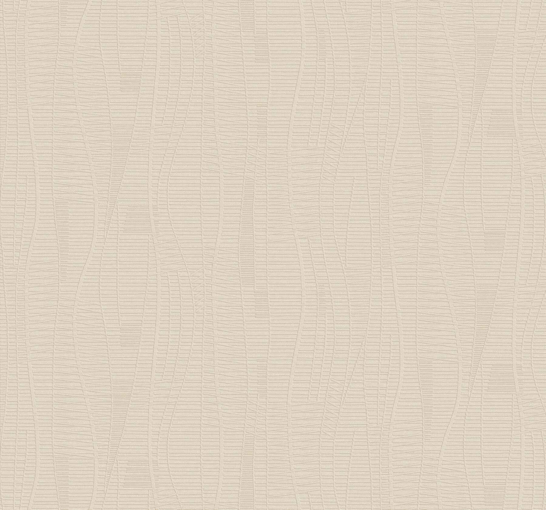 Amir Beige Embossed Wallpaper - York Wallcoverings - 4207-5443 - York Wallcoverings Wallpaper