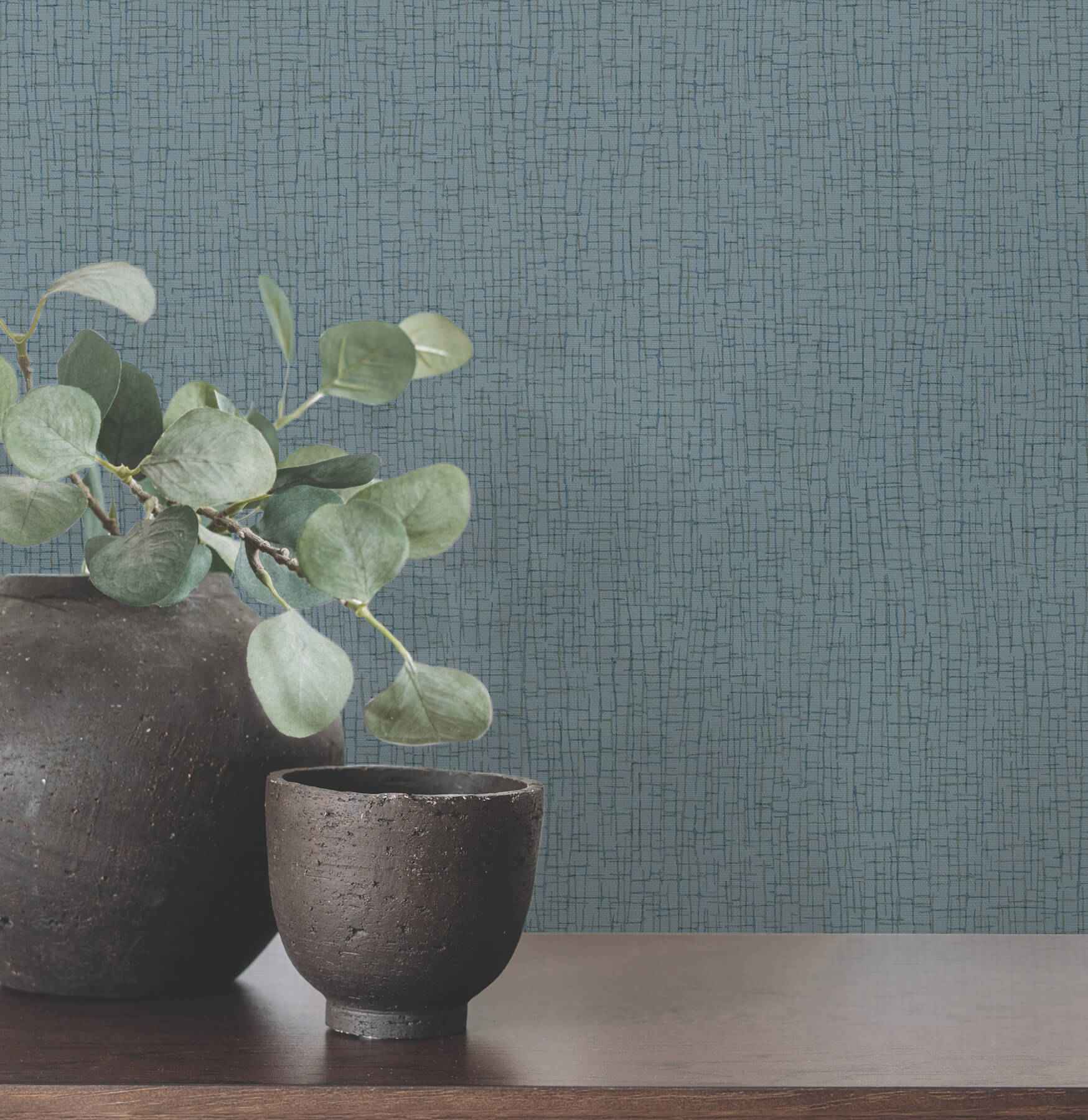 Aden Blue Linear Abstract Wallpaper - York Wallcoverings - 4207-5456 - York Wallcoverings Wallpaper