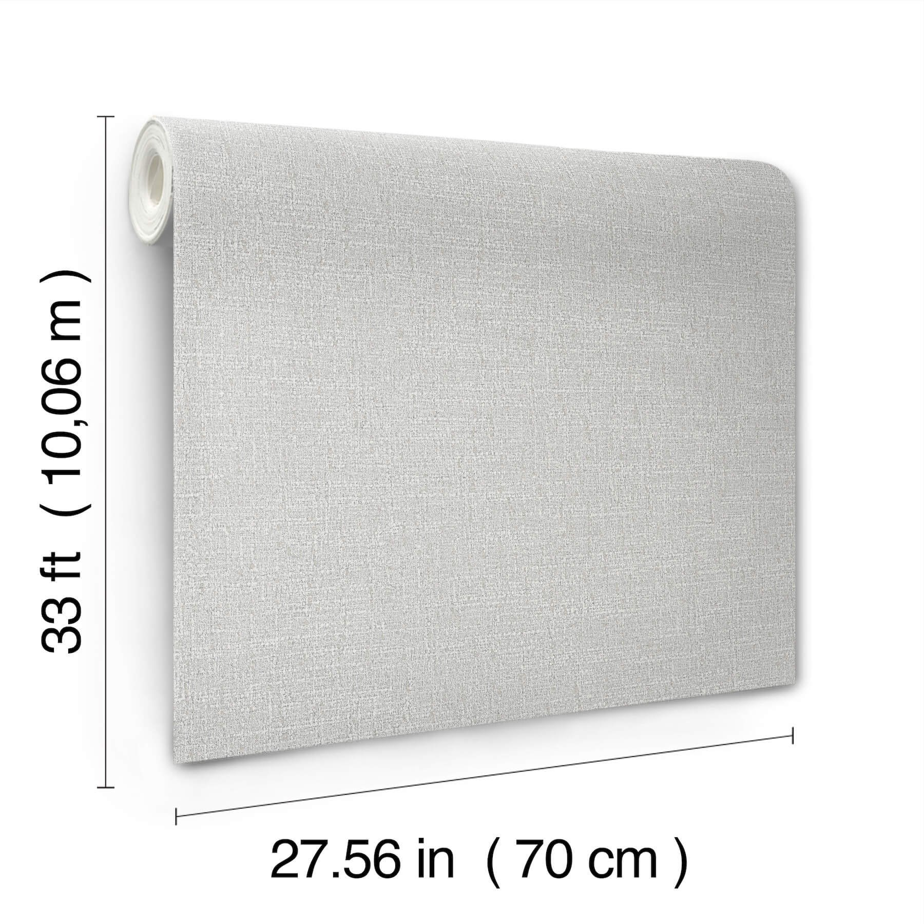 highland-tweed-grey-faux-fabric-wallpaper-york-wallcoverings-ma34911 - York Wallcoverings Wallpaper