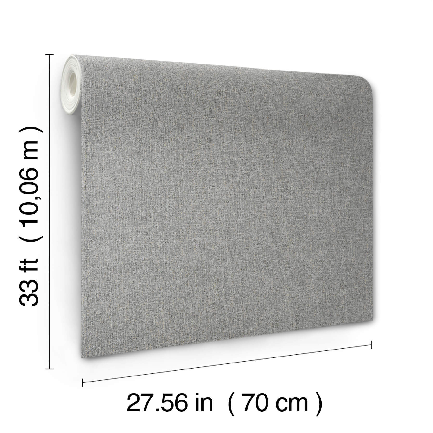 highland-tweed-dark-grey-faux-fabric-wallpaper-york-wallcoverings-ma34915 - York Wallcoverings Wallpaper