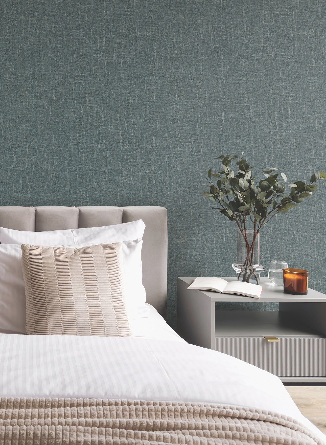 highland-tweed-dark-blue-faux-fabric-wallpaper-york-wallcoverings-ma34917