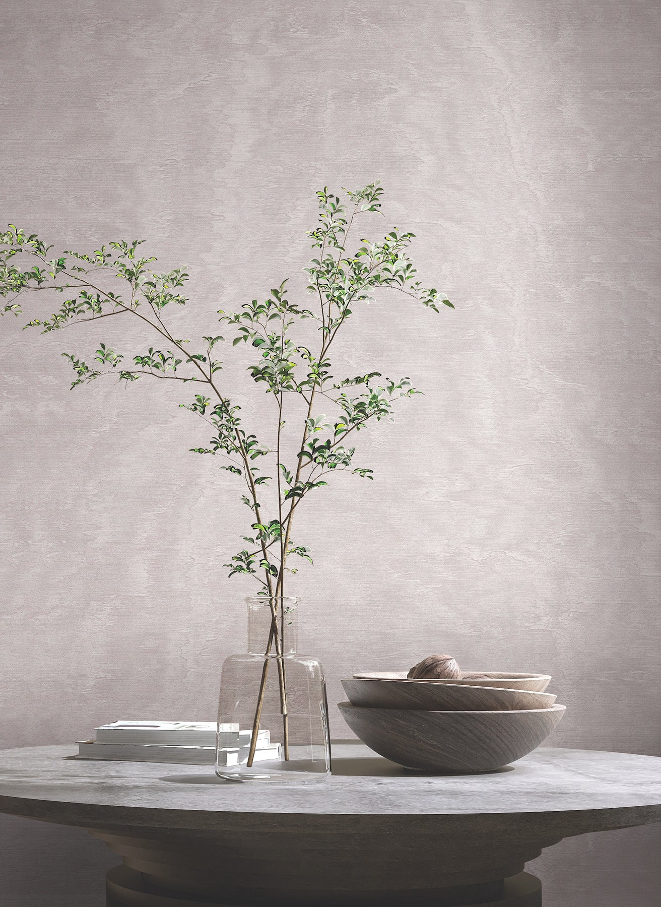 Shimmering Moire Dove Textured Wallpaper - York Wallcoverings - MA34920 - York Wallcoverings Wallpaper