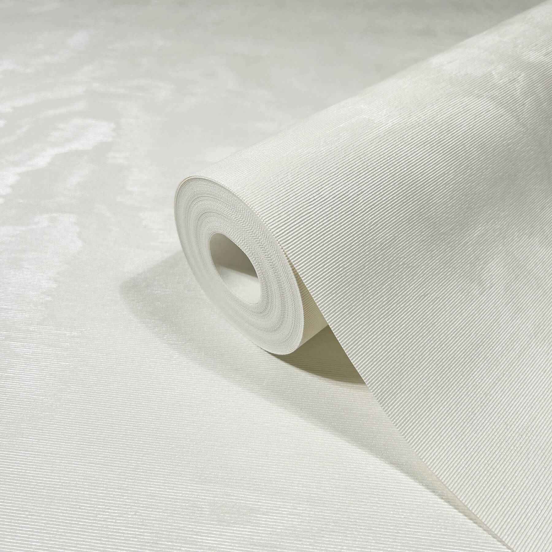 Shimmering Moire White Textured Wallpaper - York Wallcoverings - MA34921 - York Wallcoverings Wallpaper