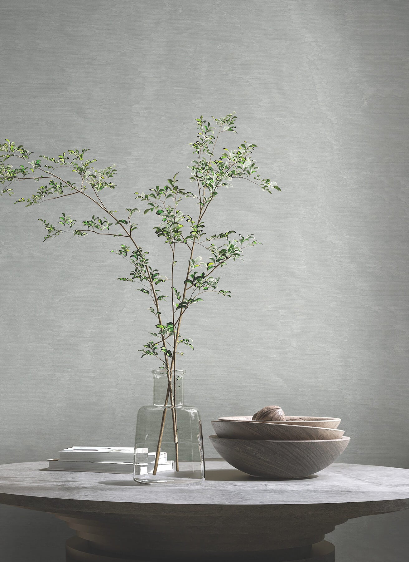 shimmering-moire-silver-textured-wallpaper-york-wallcoverings-ma34923 - York Wallcoverings Wallpaper