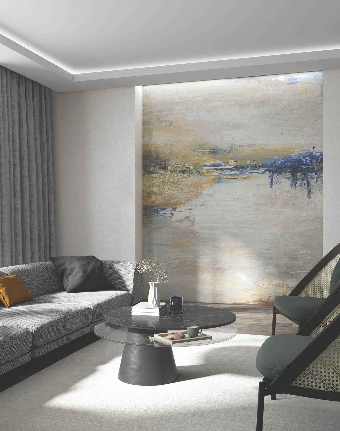 Crystal Lake Wall Mural - York Wallcoverings - MA35499M - York Wallcoverings Wallpaper