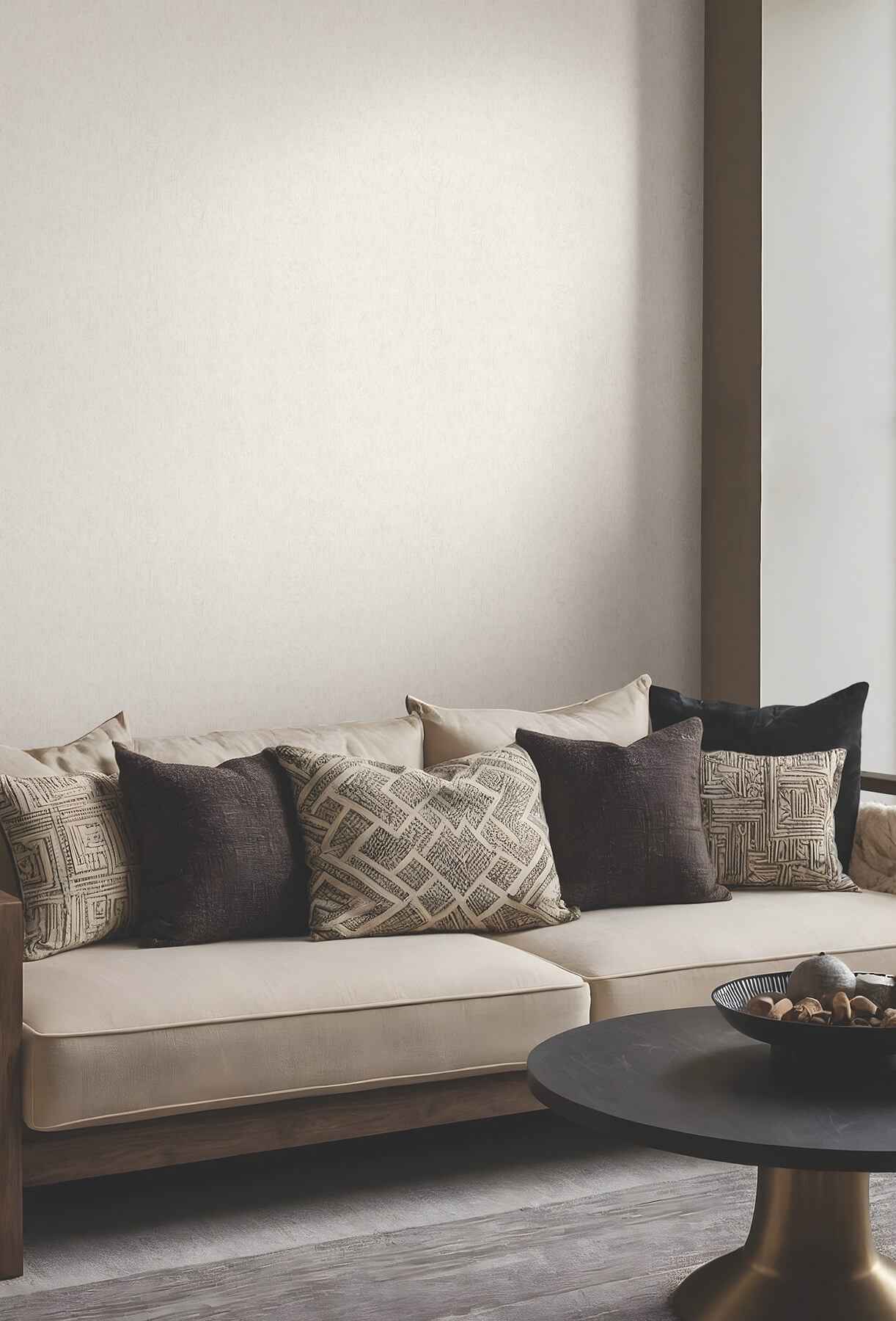 Dustan Cream Distressed Wallpaper - York Wallcoverings - MA35522 - York Wallcoverings Wallpaper