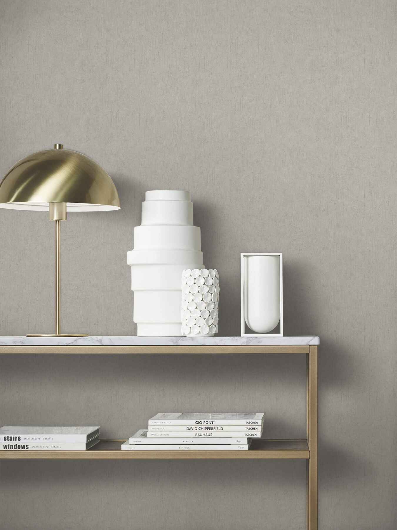 Dustan Taupe Distressed Wallpaper - York Wallcoverings - MA35525 - York Wallcoverings Wallpaper