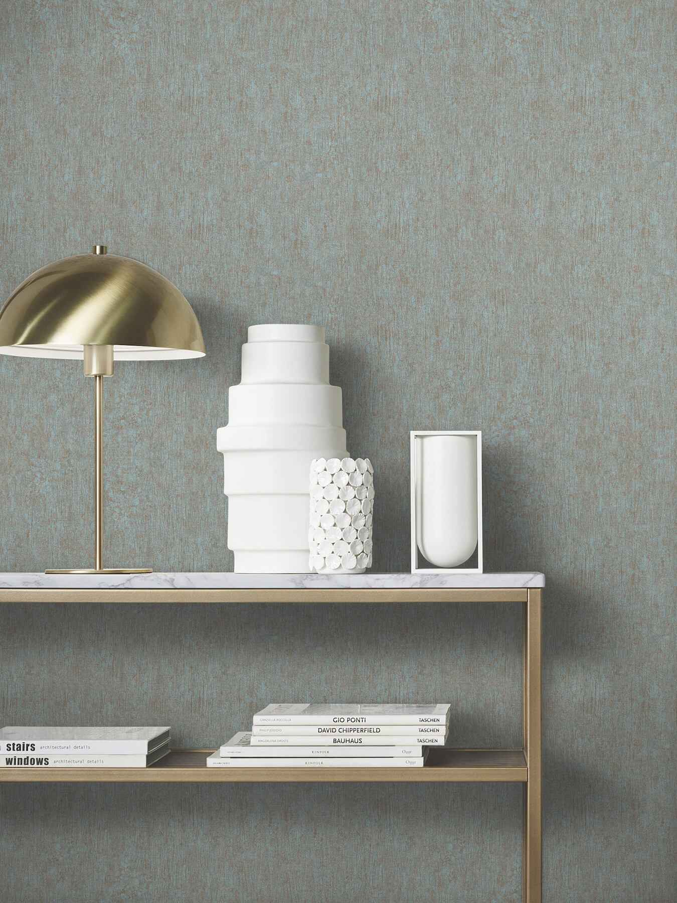 Dustan Teal Distressed Wallpaper - York Wallcoverings - MA35526 - York Wallcoverings Wallpaper