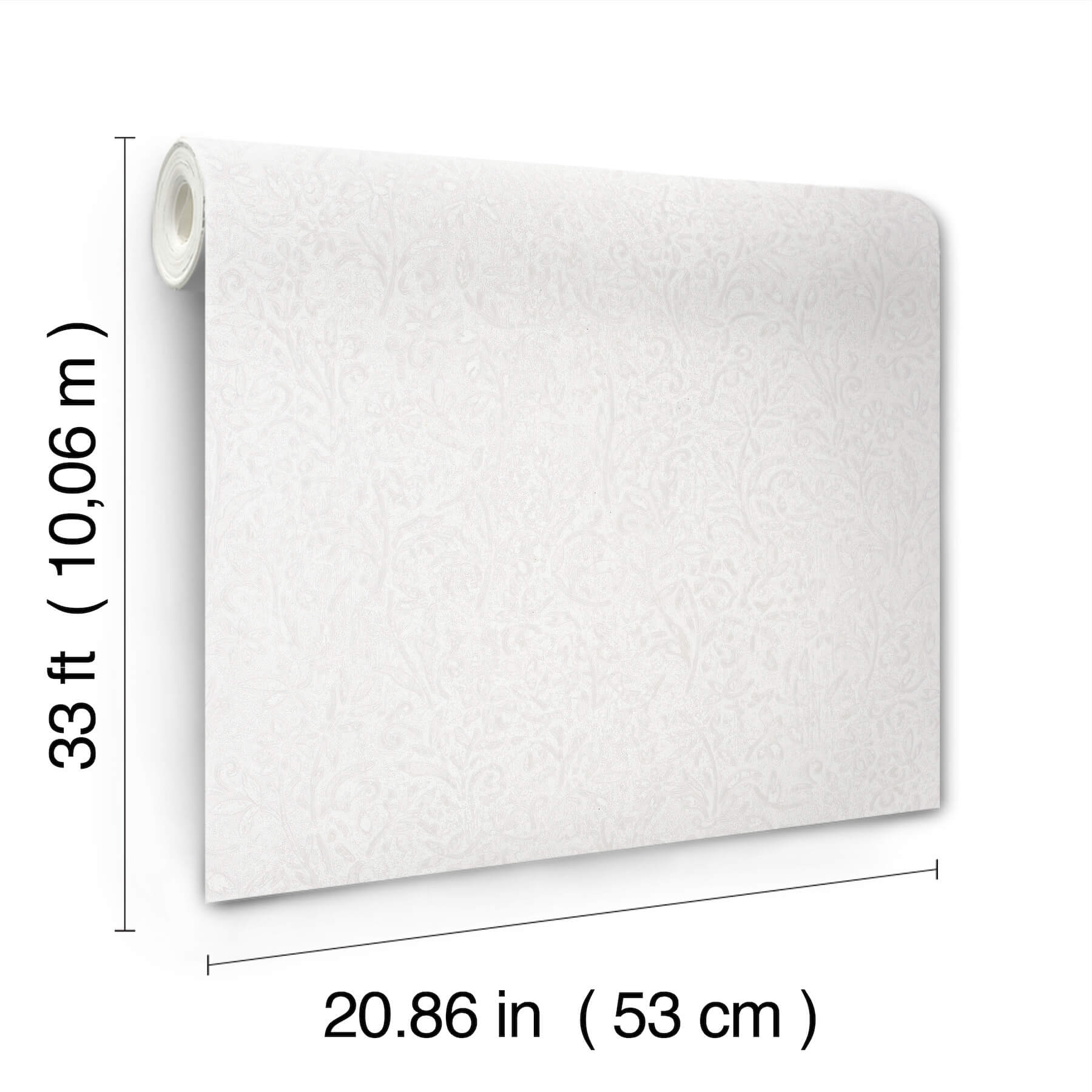 sculpted-floral-pearl-relief-wallpaper-york-wallcoverings-ma35530 - York Wallcoverings Wallpaper