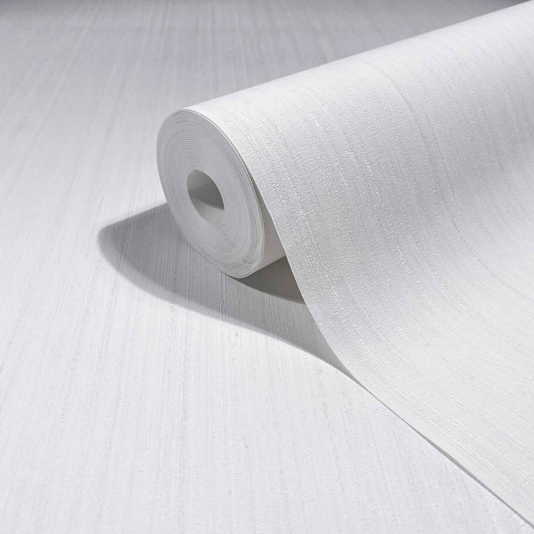 Indra White Striated Wallpaper - York Wallcoverings - MA35829 - York Wallcoverings Wallpaper