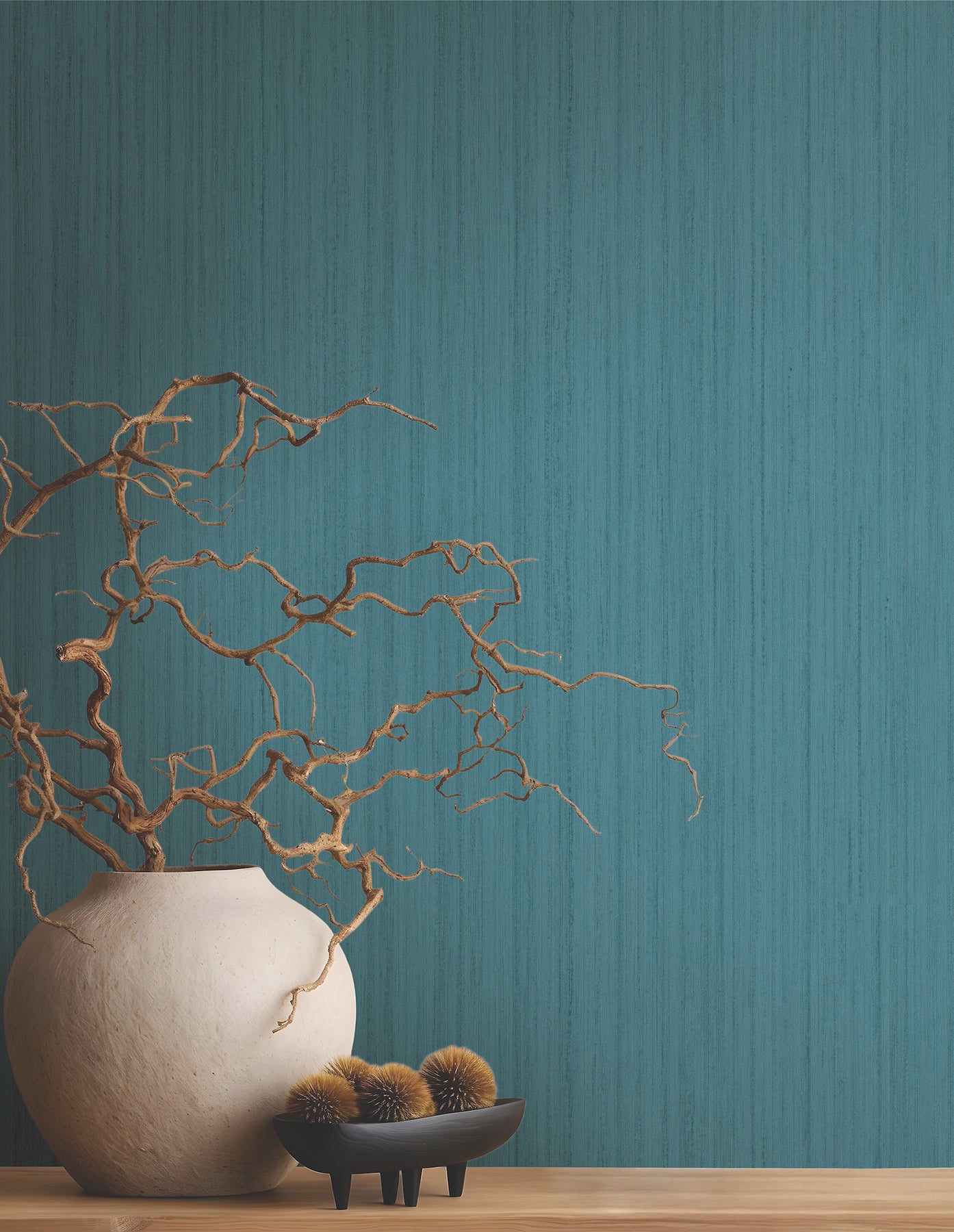 indra-teal-striated-wallpaper-york-wallcoverings-ma35838