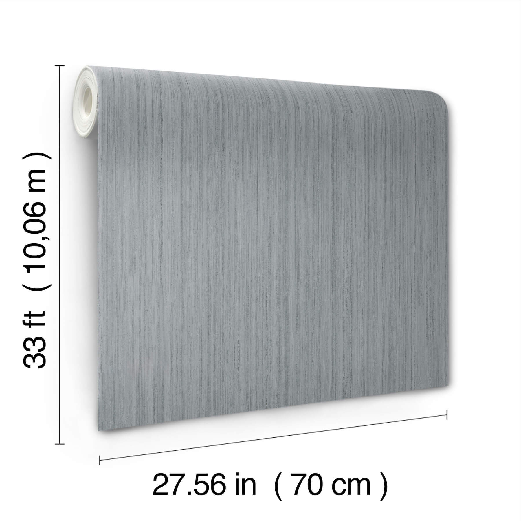 indra-grey-striated-wallpaper-york-wallcoverings-ma35839 - York Wallcoverings Wallpaper
