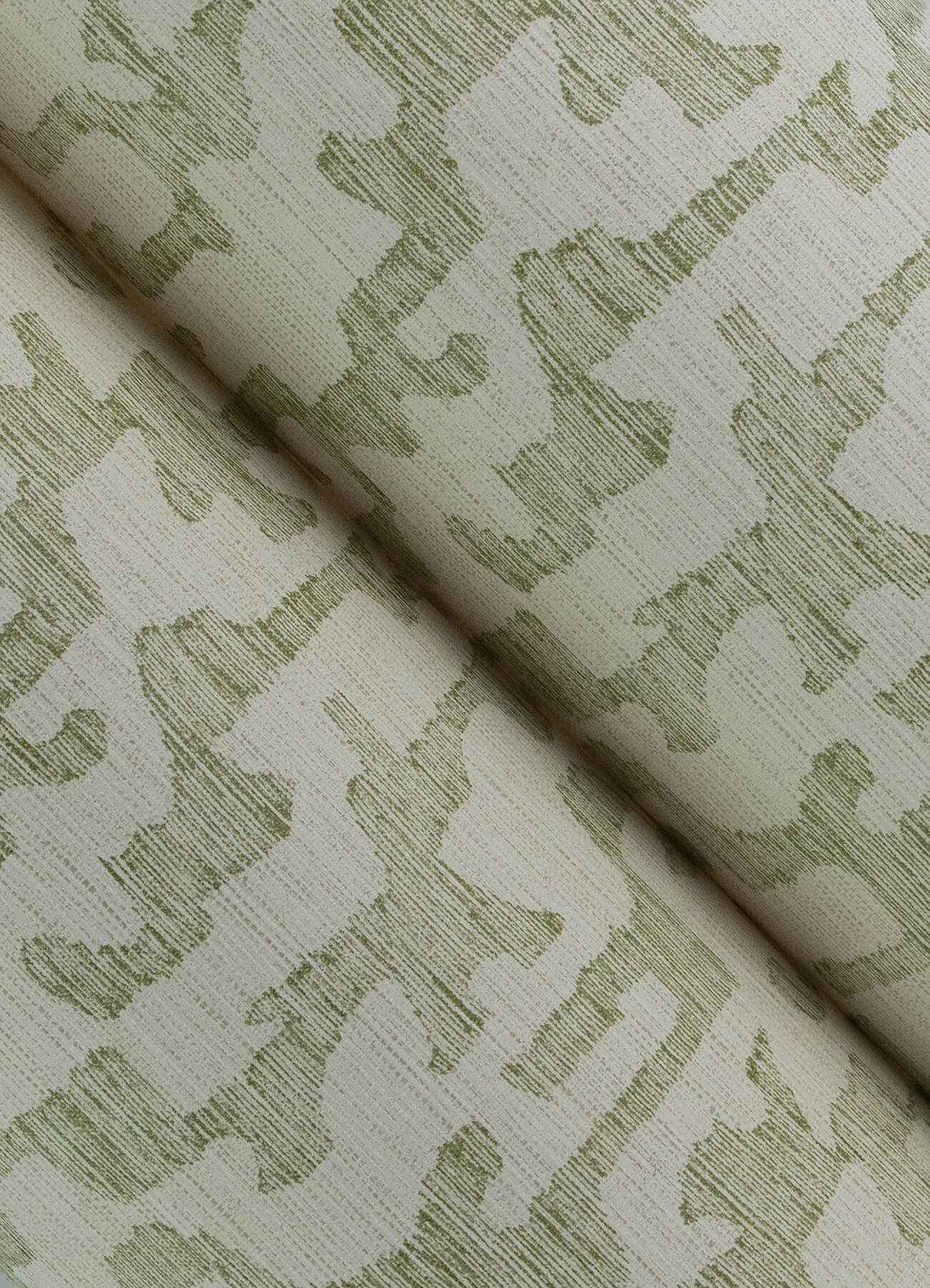 Cipher Moss Geometric Faux Grasscloth Wallpaper - York Wallcoverings - 4177-27702 - York Wallcoverings Wallpaper